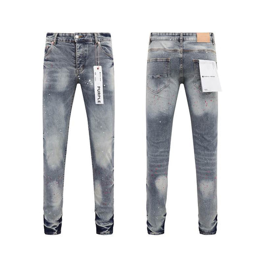 Purple jeans