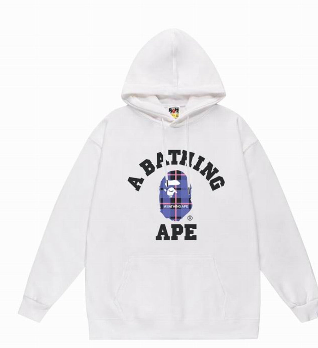 A Bathing Ape (BAPE) Logo Hoodie – Multiple Colors