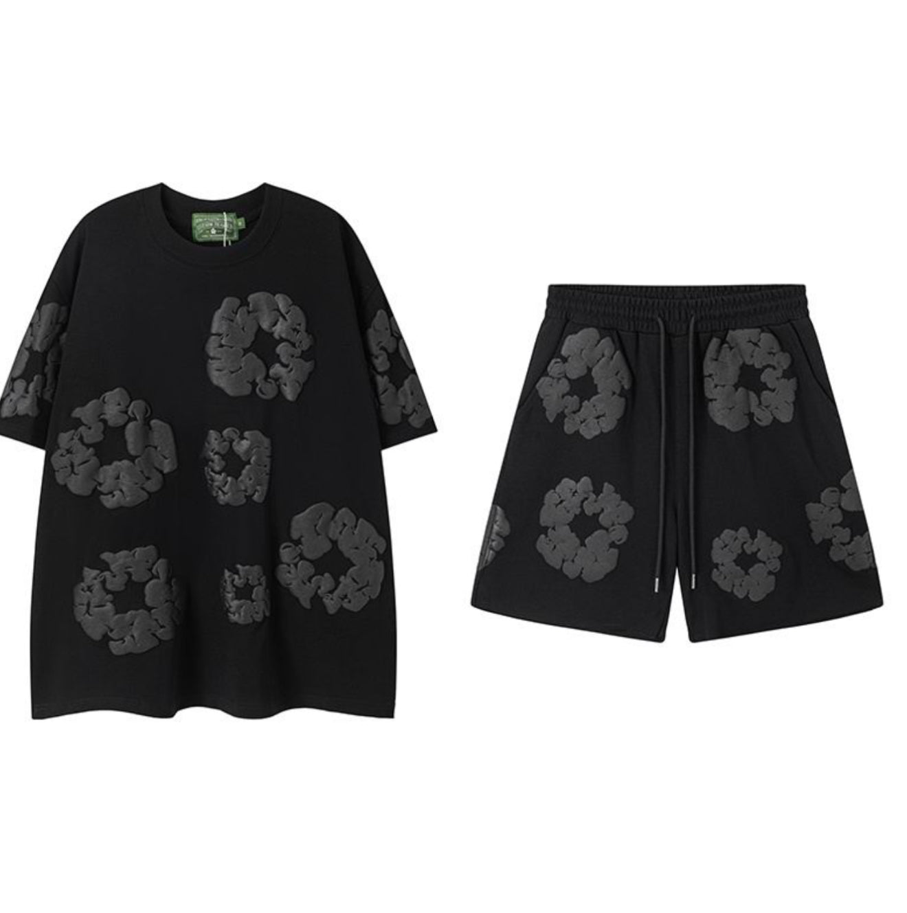 Denim tears shorts set